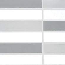 Load image into Gallery viewer, Soda White and Silver Wallcovering