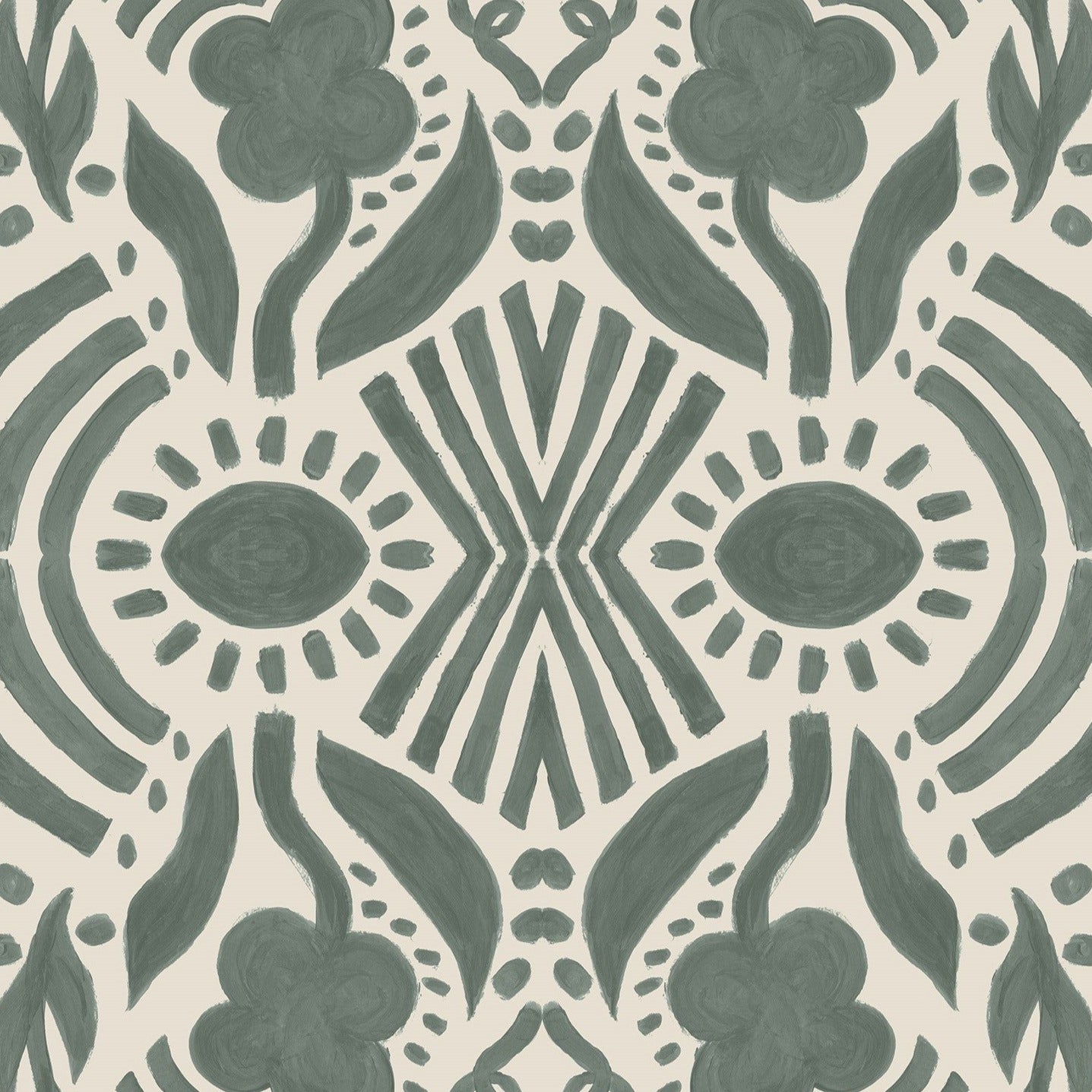 Hermosa Green House Wallcovering