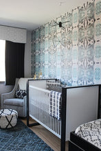 Load image into Gallery viewer, 125-5 Blue Grey Wallcovering