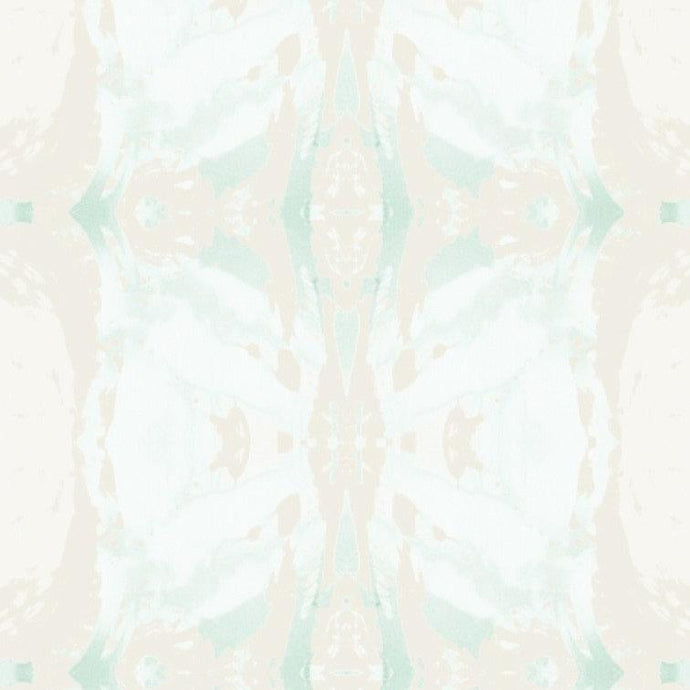 125-5 Teal Ivory Wallcovering
