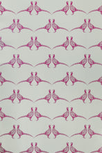 Load image into Gallery viewer, Pheasant - Pink Wallcovering