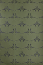 Load image into Gallery viewer, Pheasant - Camo Green Wallcovering