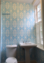 Load image into Gallery viewer, 42614-1 Blue Wallcovering
