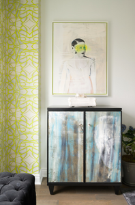 51514 Chartreuse Wallcovering