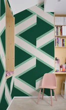 Load image into Gallery viewer, Overscale Accent Racing Green Wallcovering