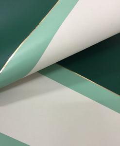 Overscale Accent Racing Green Wallcovering