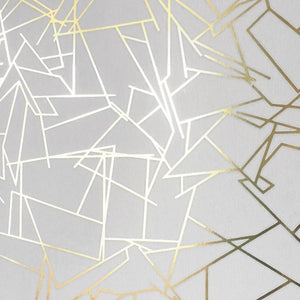 Angle Gold White Wallcovering