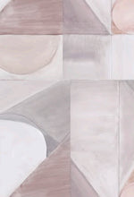 Load image into Gallery viewer, Abstract Isle Ash Rose Wallcovering