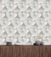 Load image into Gallery viewer, Abstract Isle Sea Glass Wallcovering
