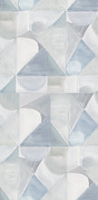 Load image into Gallery viewer, Abstract Isle Cashmere Blue Wallcovering