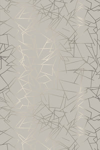 Angle Pewter Limestone Wallcovering