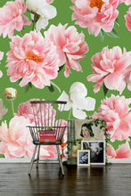 Load image into Gallery viewer, Ariella Green Wallcovering