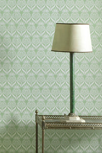 Artichoke Thistle - Spring Green Wallcovering