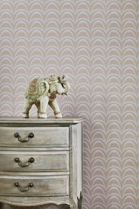 Arcade - Pastel Pink Wallcovering