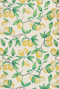 Capri Lemons - Natural Wallcovering