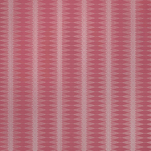 Indian Stripe - Snug Red Wallcovering