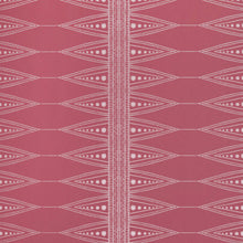 Load image into Gallery viewer, Indian Stripe - Snug Red Wallcovering