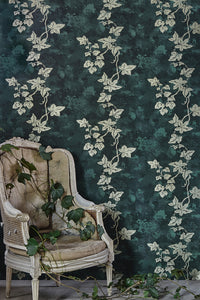 Ivy - Deep Green Wallcovering