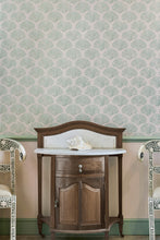 Load image into Gallery viewer, Scallop Shell - Plaster Green Wallcovering