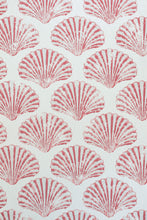 Load image into Gallery viewer, Scallop Shell - Red Wallcovering