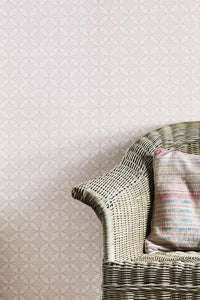 Star Tile - Pink Wallcovering