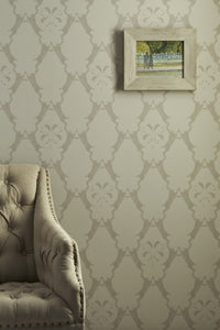 Boxing Hares - Stone Wallcovering