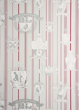 Load image into Gallery viewer, Carpe Noctem - Hot Pink Silver Wallcovering