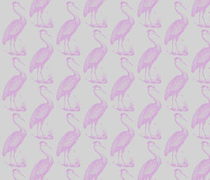 Blue Heron Montauk Sand Lilac Fabric