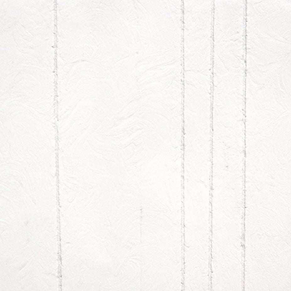 Broken Lines Straight Flat White Wallcovering