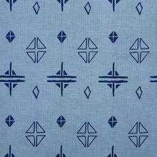 Load image into Gallery viewer, Berlain Navy On Monsoon Linen Fabric