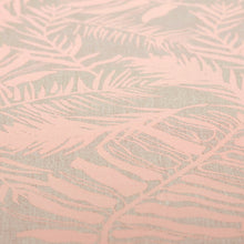 Load image into Gallery viewer, Hutan Copper Peach On Natural Linen Fabric