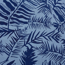 Load image into Gallery viewer, Hutan Navy On Monsoon Linen Fabric