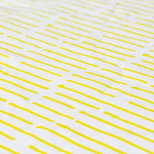 Ink Stripe Chartreuse Fabric