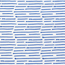 Load image into Gallery viewer, Ink Stripe Cobalt Fabric