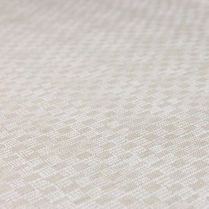 Beck White on Natural Fabric