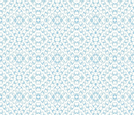 Chics White Pool Fabric