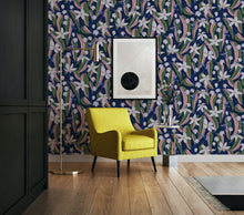Load image into Gallery viewer, Calliope - Green Night Wallcovering