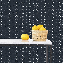 Load image into Gallery viewer, Titik Dark Navy Wallcovering