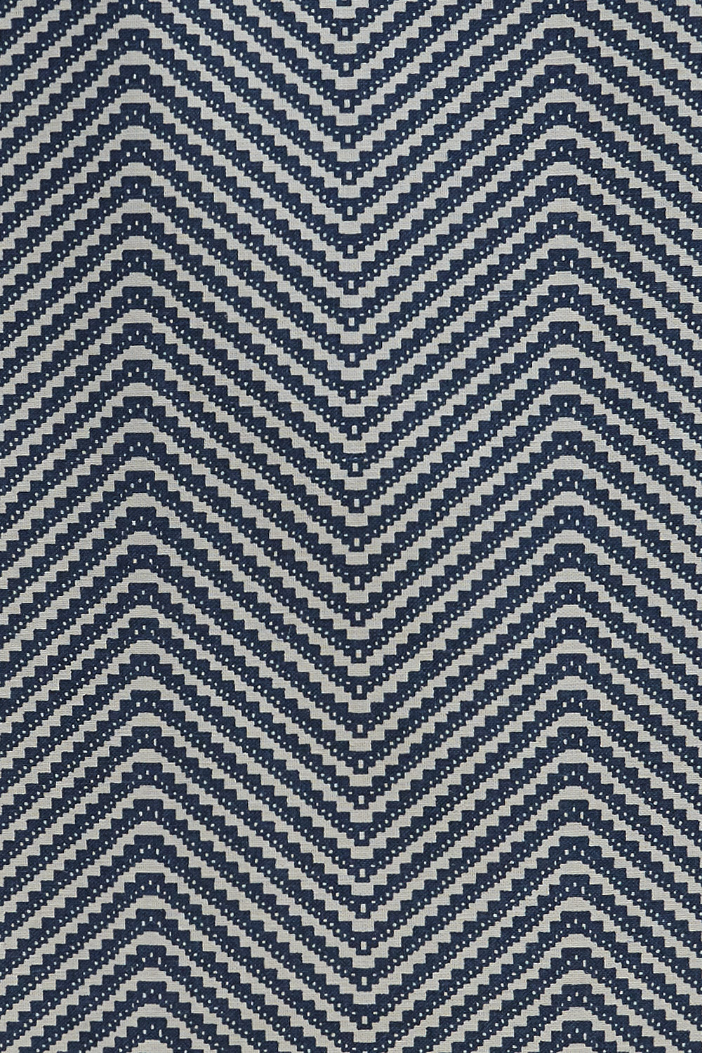 Chevron - Ink Blue Fabric