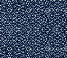 Load image into Gallery viewer, Chics Navy White Fabric
