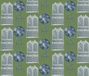 China Closet Fern Fabric