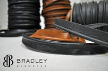 Load image into Gallery viewer, Nala Charcoal Grey Leather Cording
