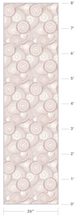 Load image into Gallery viewer, Cosmic Candy Ash Rose Wallcovering