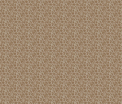Crackle Cafe White Fabric