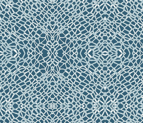 Croc Cerulean Sky Fabric