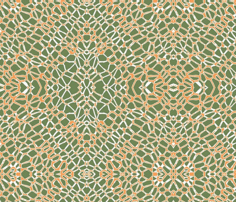 Croc Fern Hermes Fabric