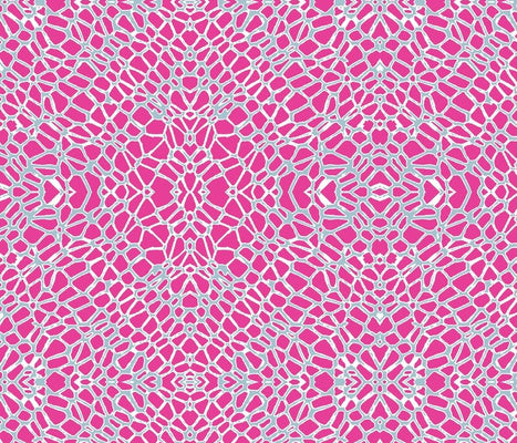 Croc Hot Orchid Sky Fabric