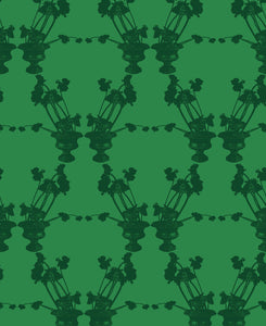 Frida Green Fabric