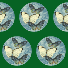 Load image into Gallery viewer, Flamethrower Butterflies Evergreen Fabric