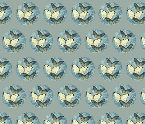 Flamethrower Butterflies Lawn Chair Fabric